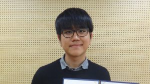 Kijoung Jang Wins the College Students Mathematics Competition 2017