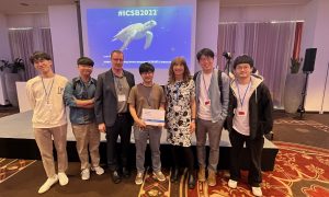 Eui Min Jeong got the Poster Prize from ICSB2022, which was given to only one person